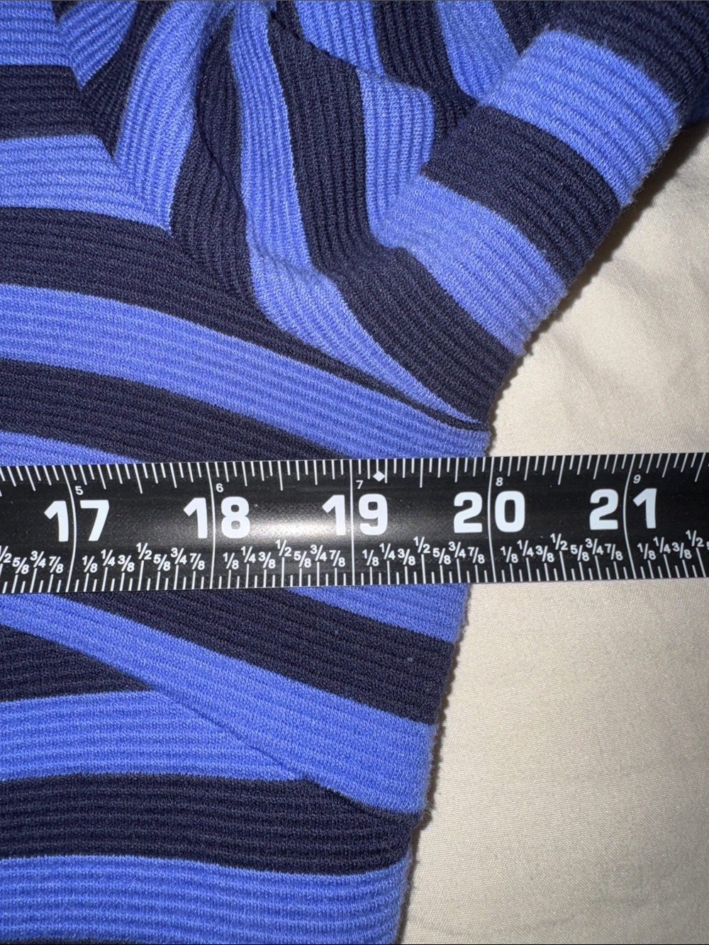 Lilly Pulitzer Charlene Shift Dress Purple/Black Stripe size Large. - Picture 7 of 7